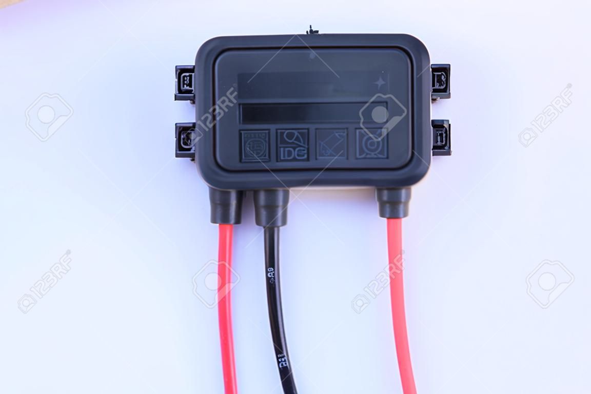 MC4 socket connector of solar cell panel