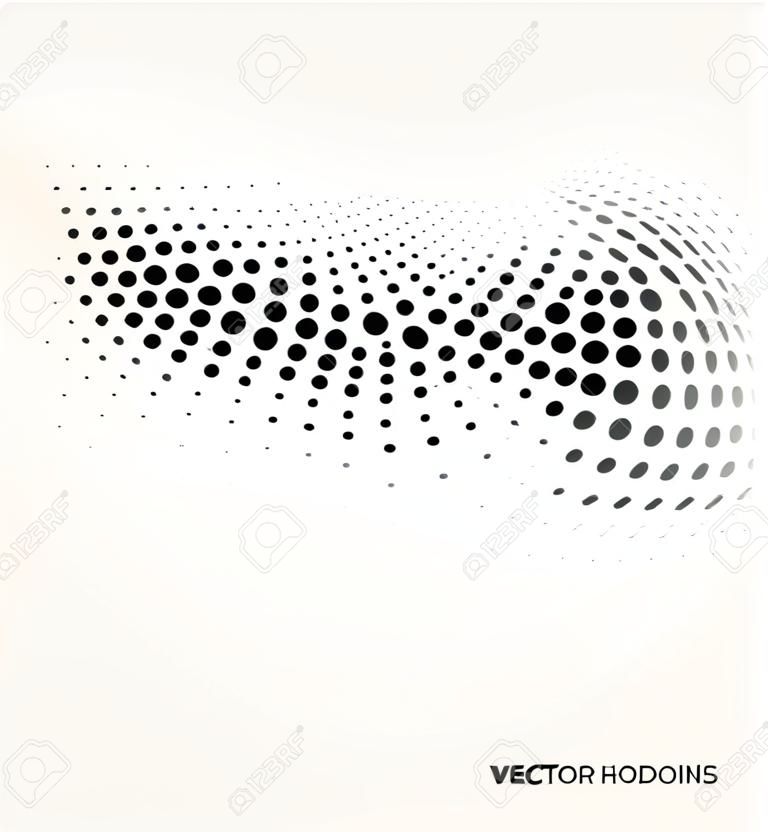Vector halftone dots.