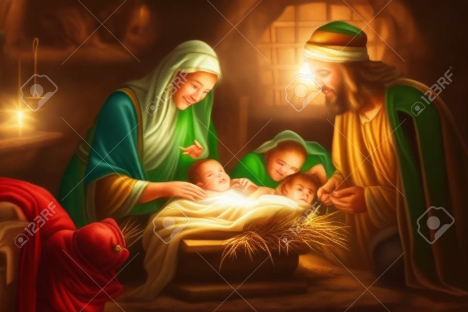 イエズス・キリストの御降誕プレゼピオ（証明書付き）