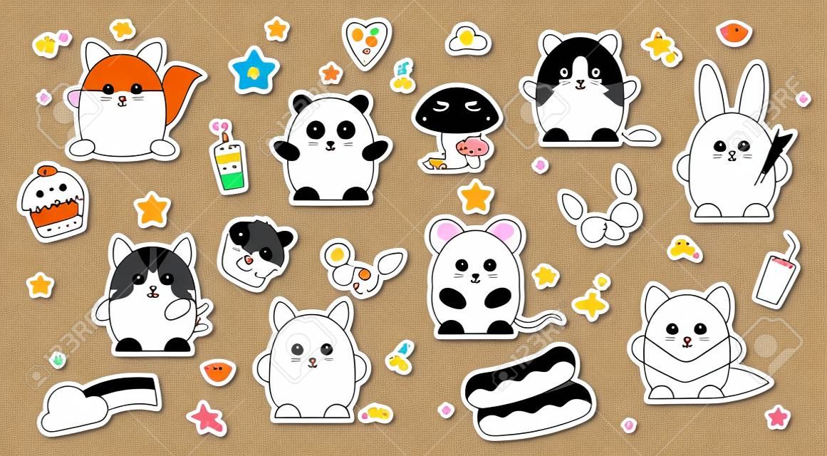 Stickers kawaii - Petits chats