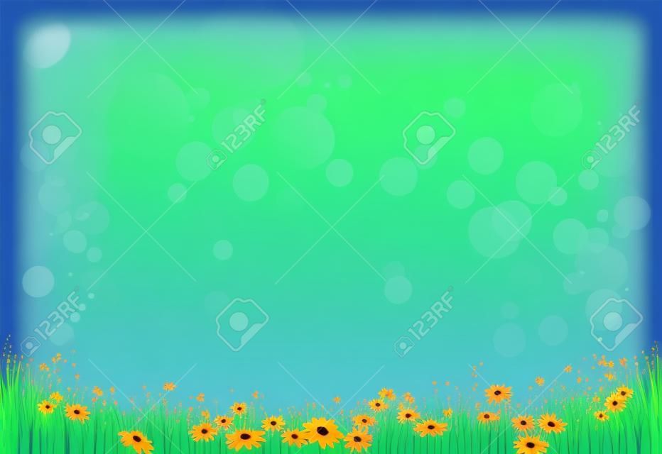 Vector nature background.