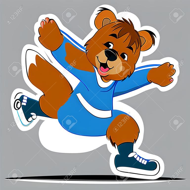 little bear is involved in running races
