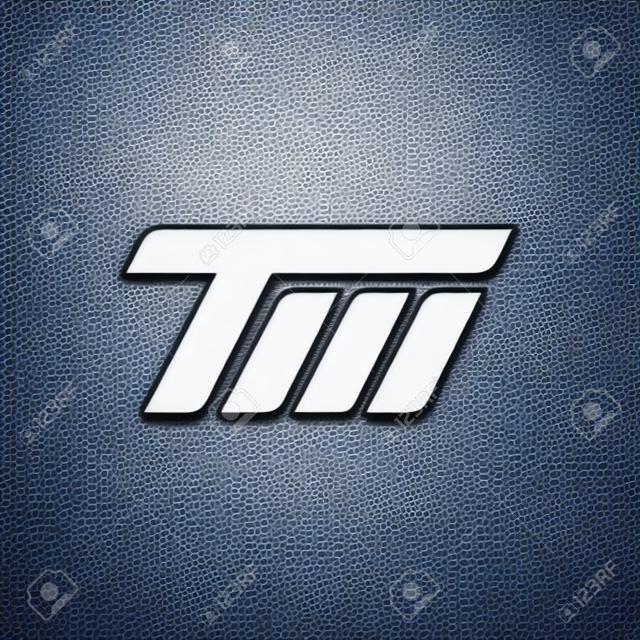 Kreativer Buchstabe TM-Logo-Konzeptdesign, modern, Geschwindigkeit und Berufsgefühl. Sehr schön für Markenidentität.