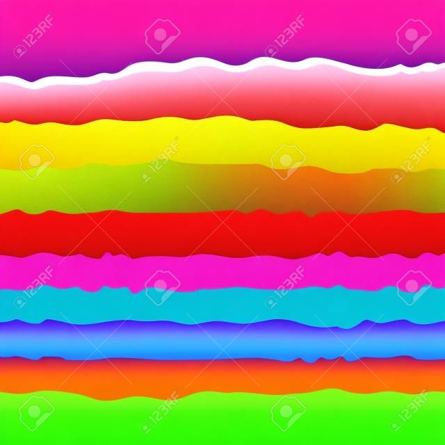 Simple style cute cartoon rainbow background