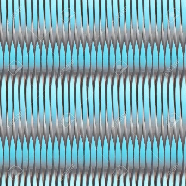 Seamless ripple pattern. Repeating vector texture. Wavy graphic background. Simple wave stripes