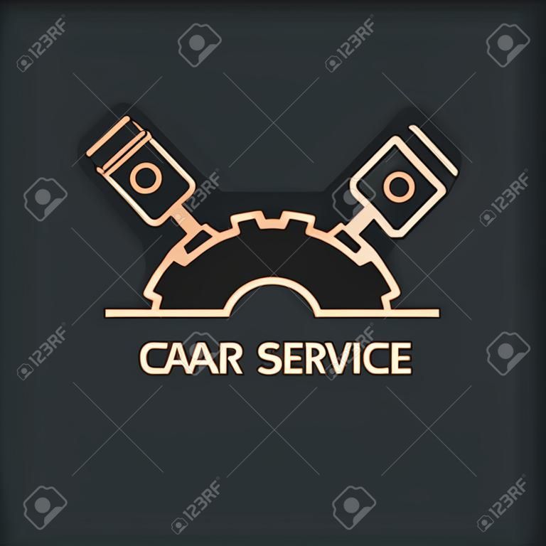 Car service logo,vector