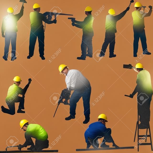 trabajadores de la construcción