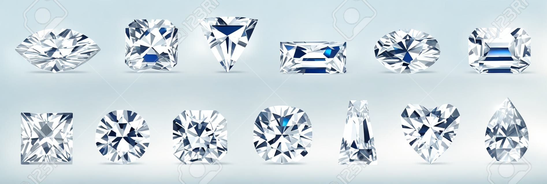 Cortes de diamante