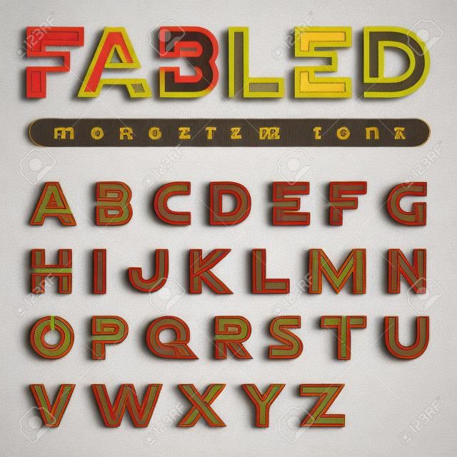 Monogram Logo Font vector alphabet design Negative space linear style.
ABC Letter Logotype templates. Creative outline typeface