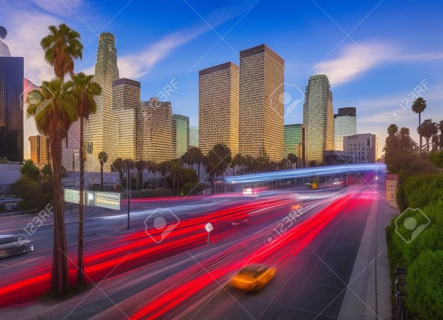 Los Angeles, Californie, États-Unis du centre-ville paysage urbain.
