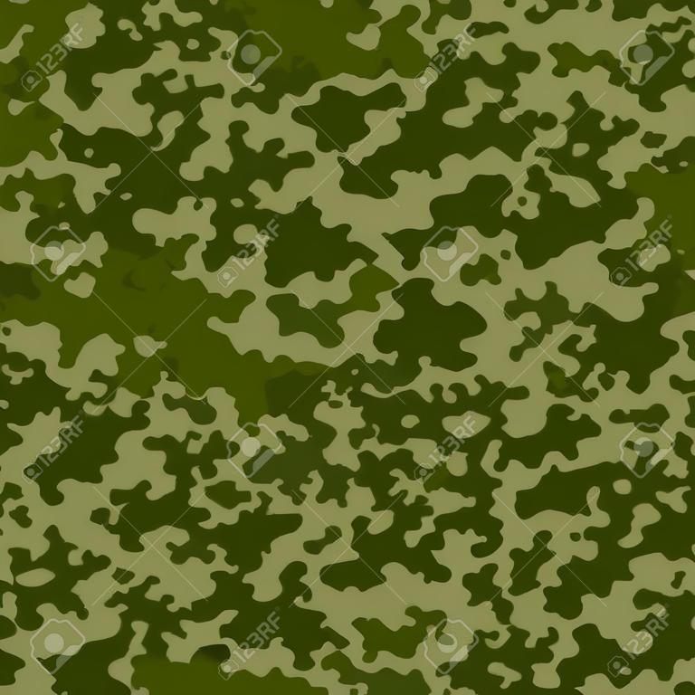 Military camouflage pattern. Army background. Vector illustration. Eps 10.