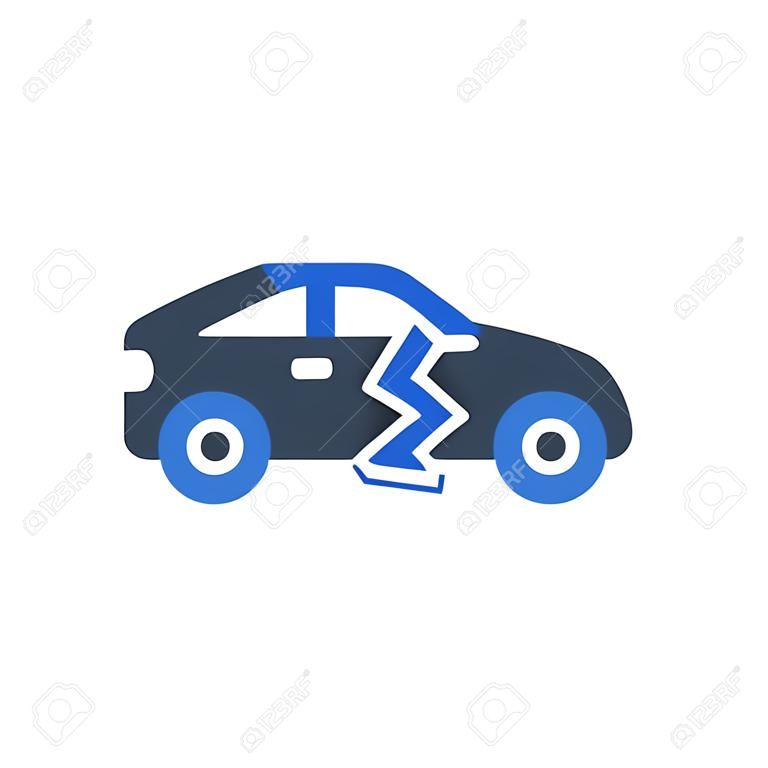 Icono de accidente de coche