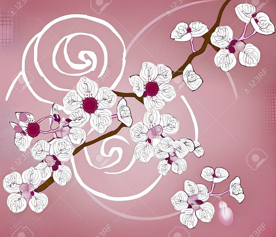 cherry blossom - artistic branch 
