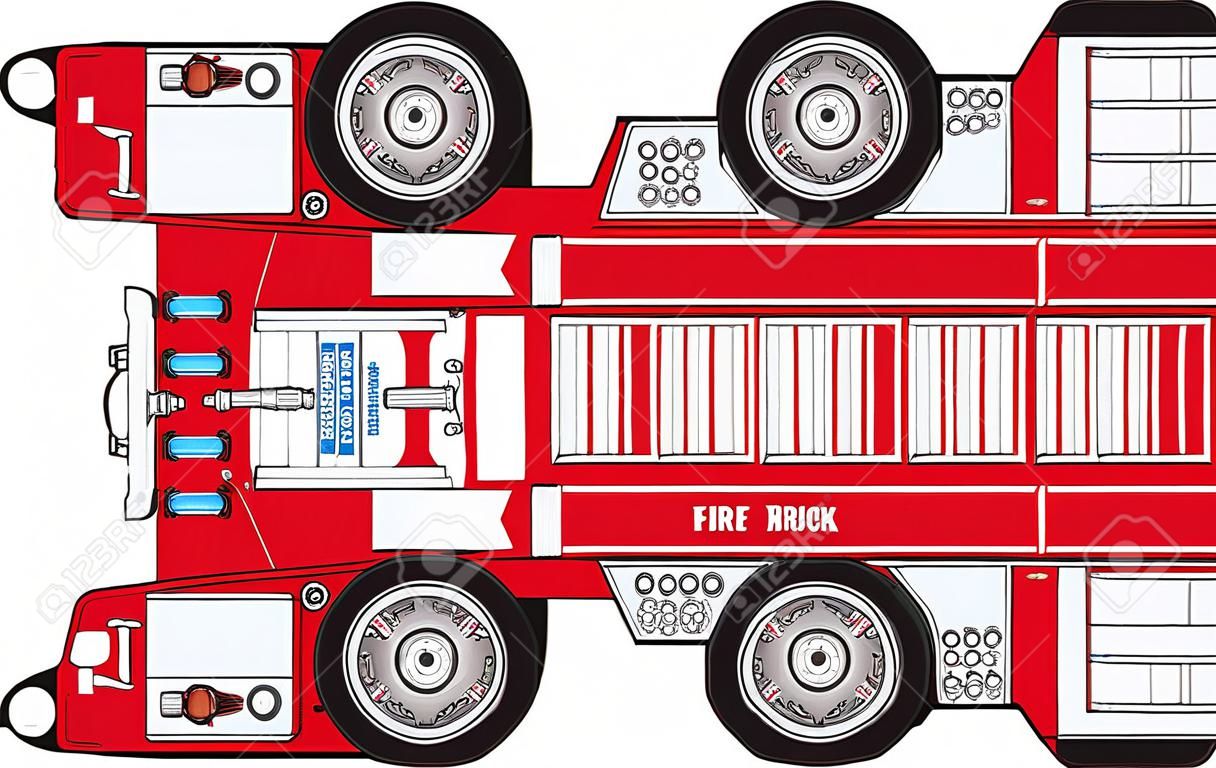 Cortador de caminhão de bombeiros