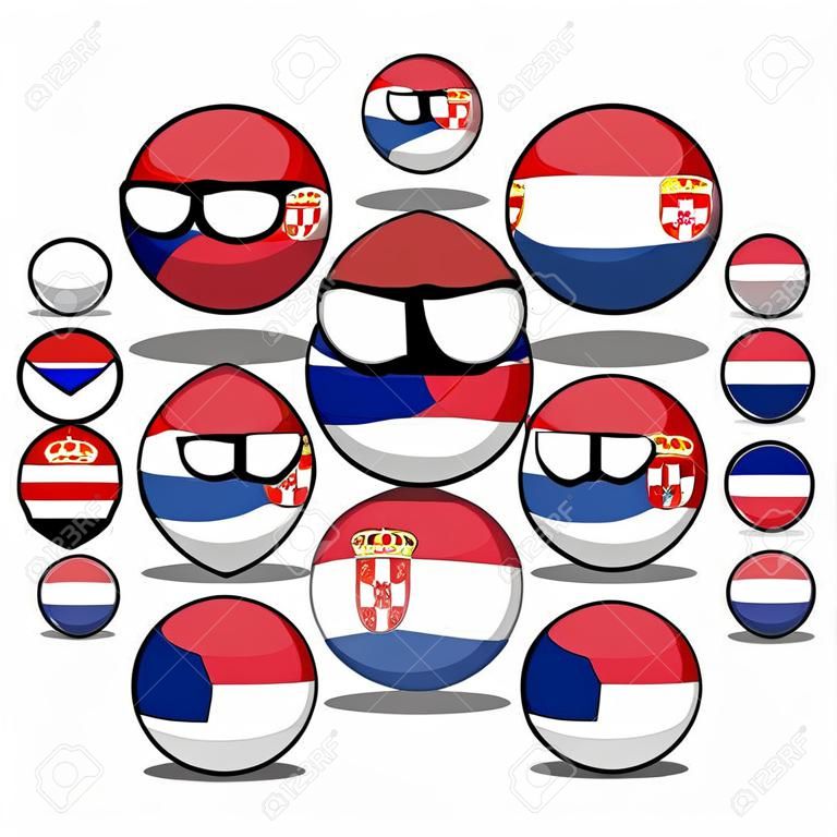 Serbien Countryball