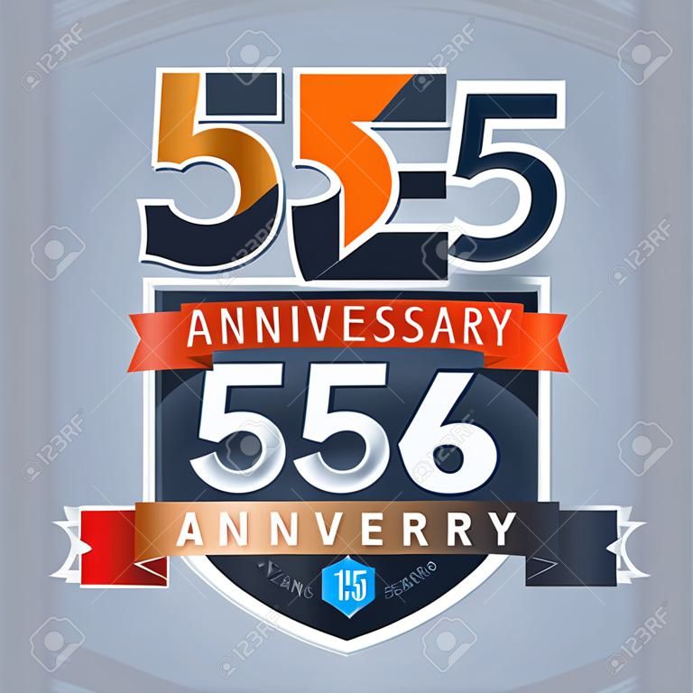 55 Años Aniversario Logo