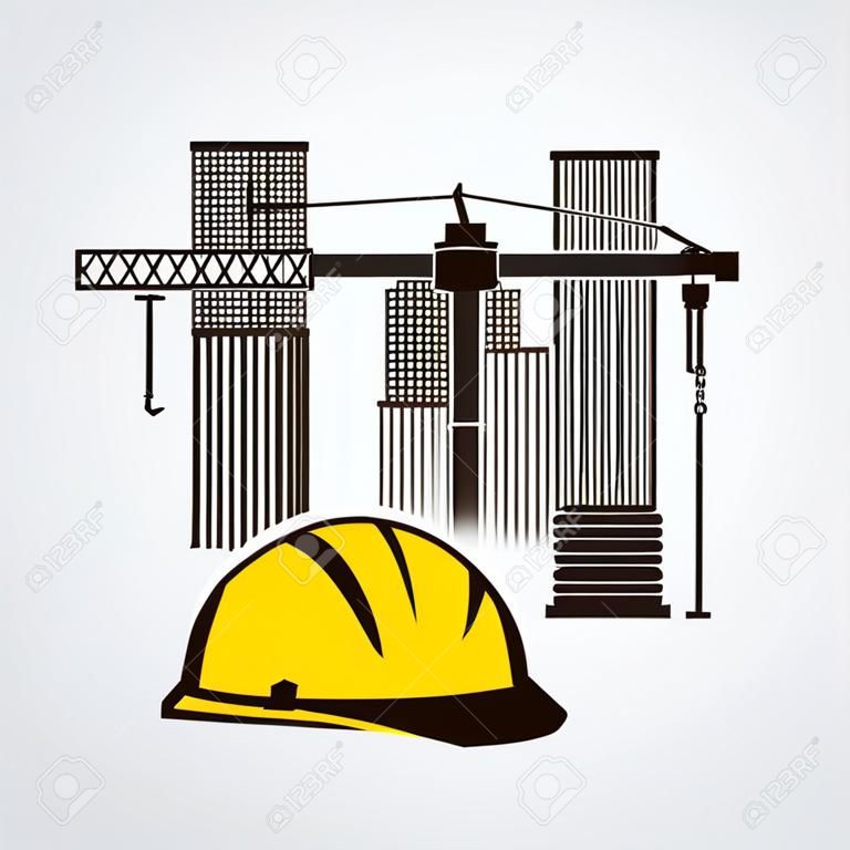 Bau Bauindustrie Vektor-Grafik.