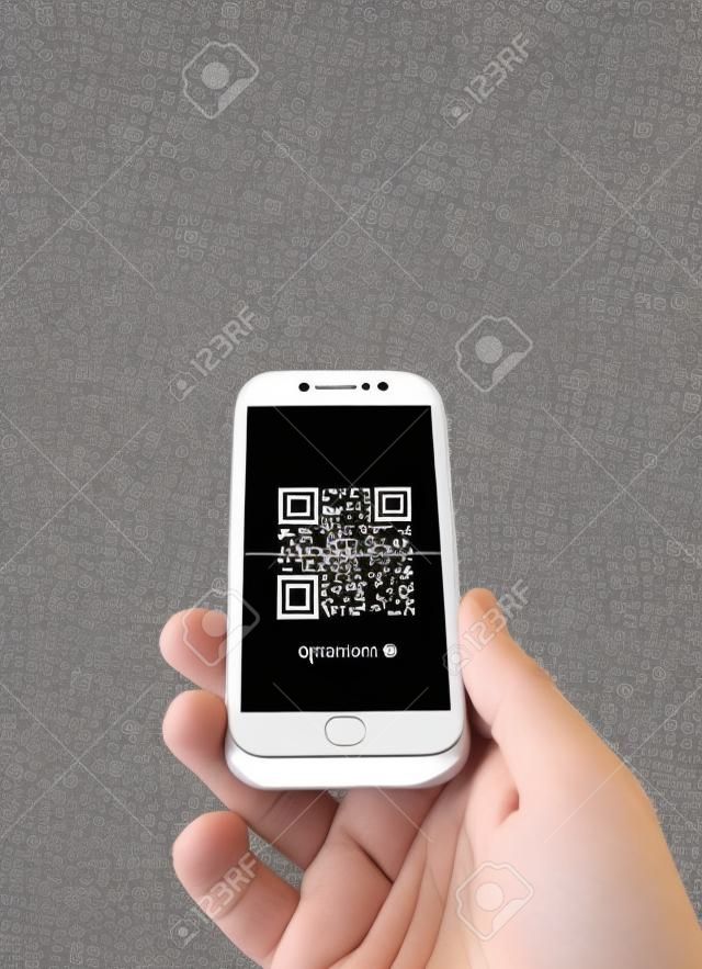 Smartphone-Scanning QR Code