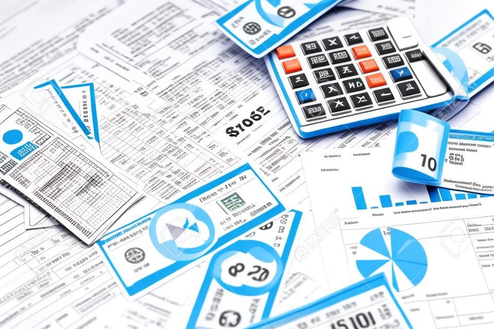 Indywidualne zeznanie podatkowe wypełnij formularz indywidualnego zeznania podatkowego i koncepcję kalkulatora dolarów amerykańskich