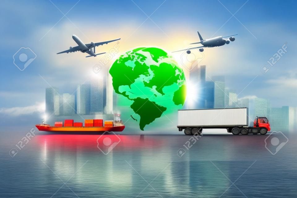 Transporte, importação-exportação, logística, gestão de negócios de transporte