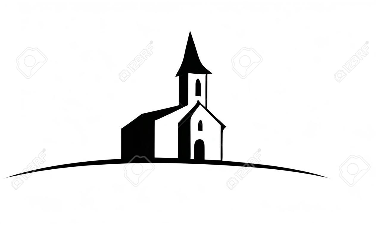 Ilustracja kościoła
