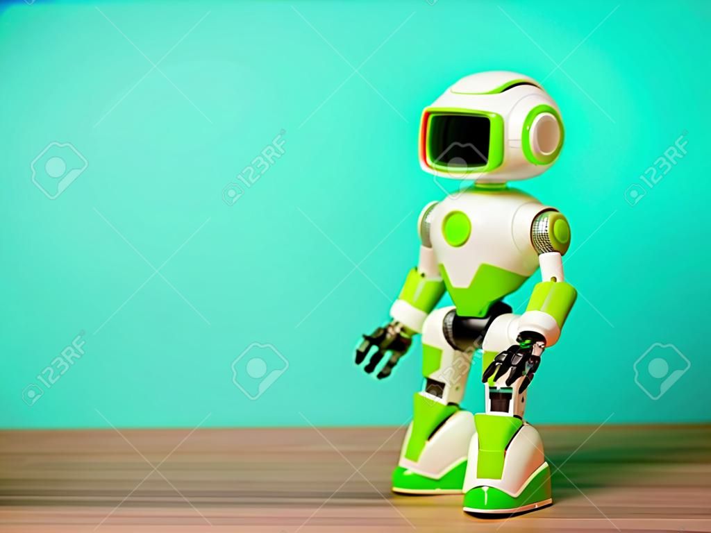 Robotertechnologie menschliche Substitutionsarbeit des zukünftigen Hintergrundjahrgangs