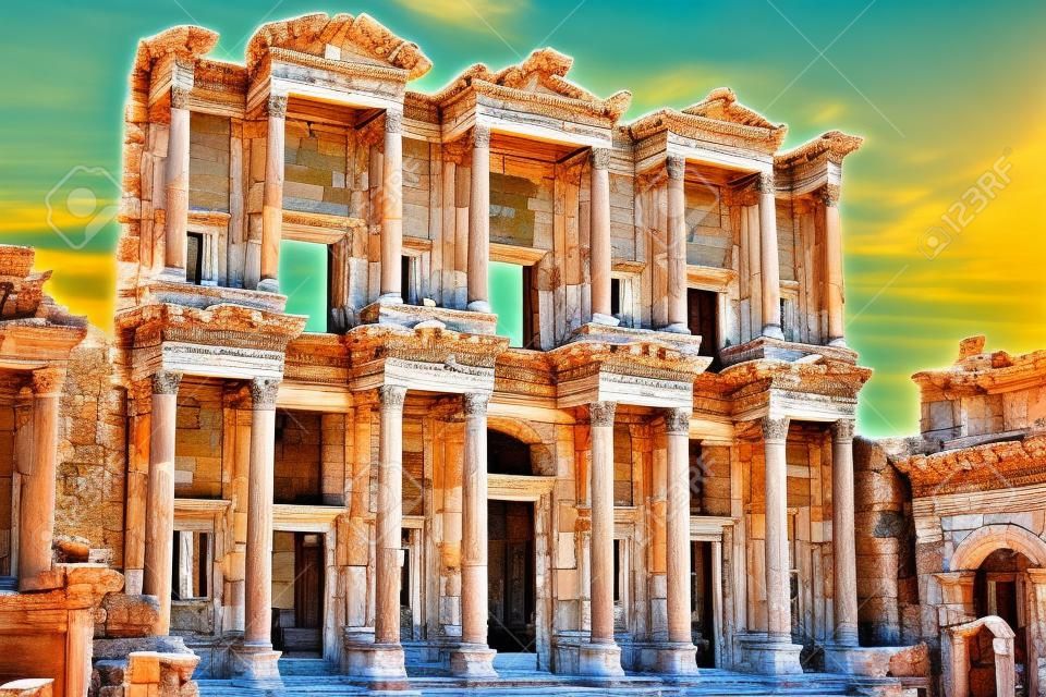 Bibliothèque de Celsus à Ephèse, en Turquie
