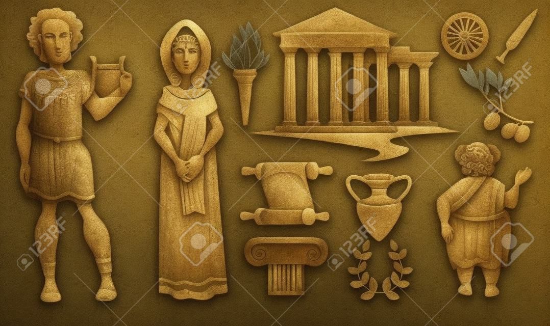 Cultura, vestiti e architettura della Grecia antica