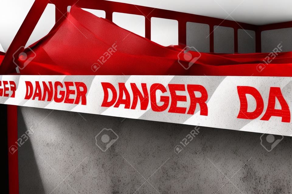 Danger red tape