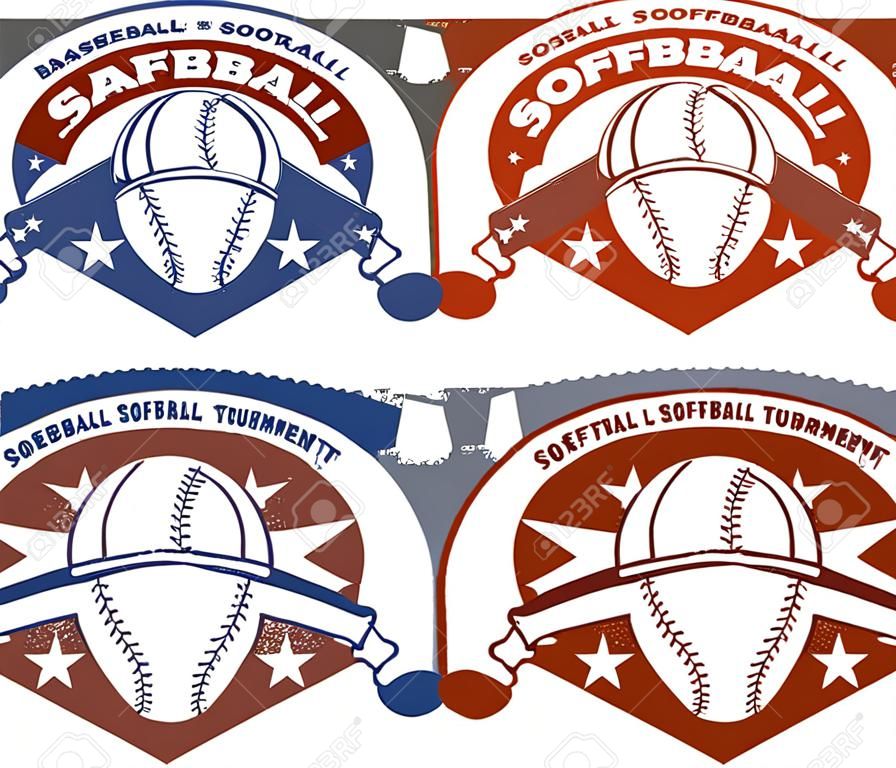 Baseball és Softball Liga Tournament Bélyeg