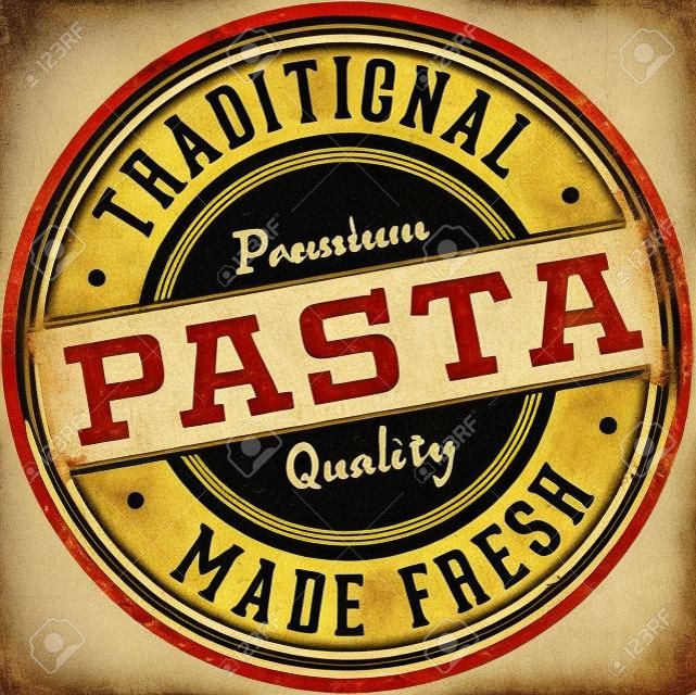 Vintage Italian Pasta Restaurant Sign