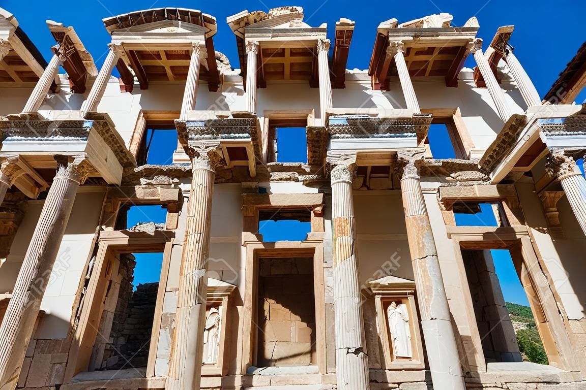 Ancient Celsius Biblioteca di Efeso, in Turchia