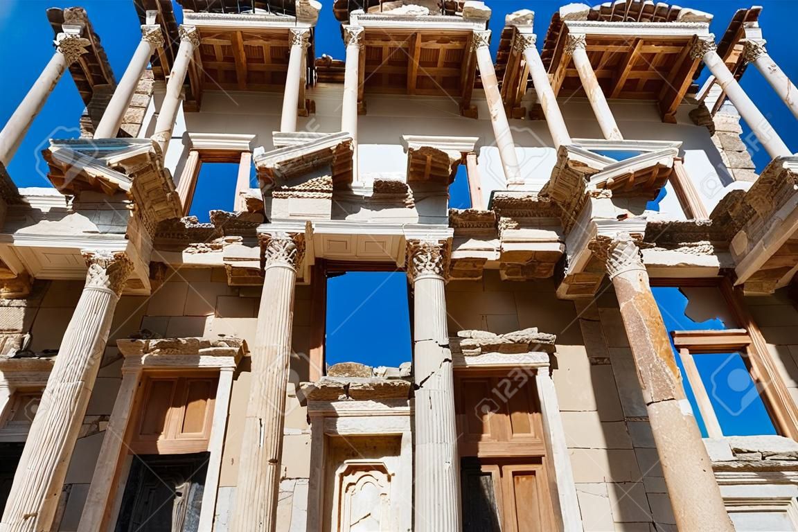 Ancient Celsius Biblioteca di Efeso, in Turchia