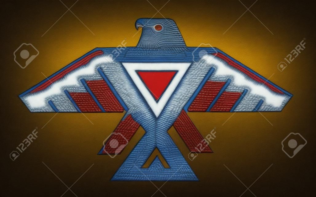 Amerikai indián Thunderbird Totem
