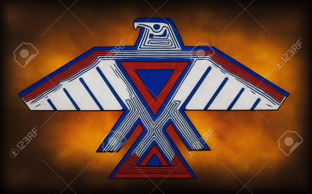American Indian Thunderbird-Totem