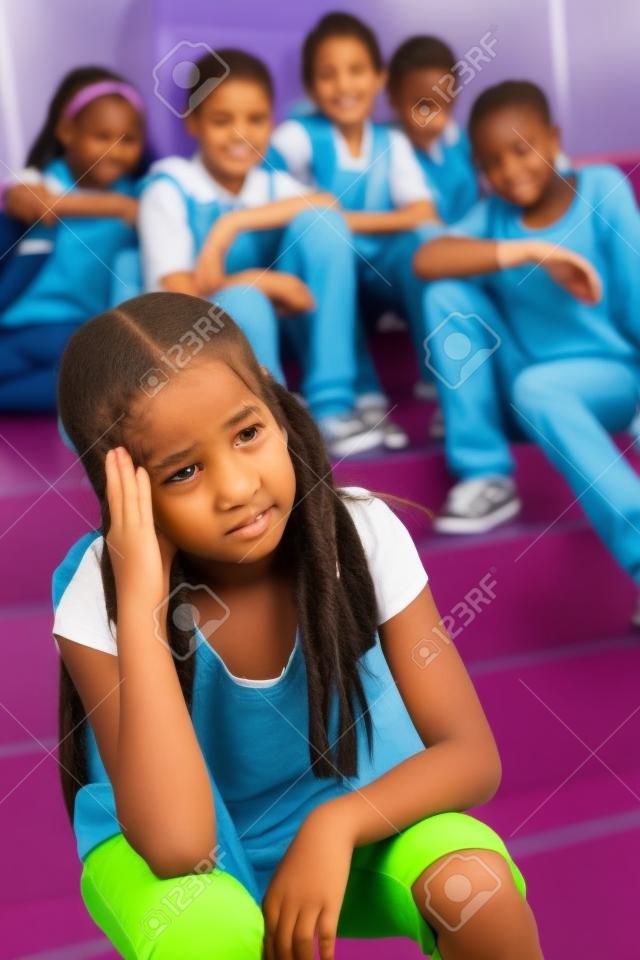 Girl being bullied in school