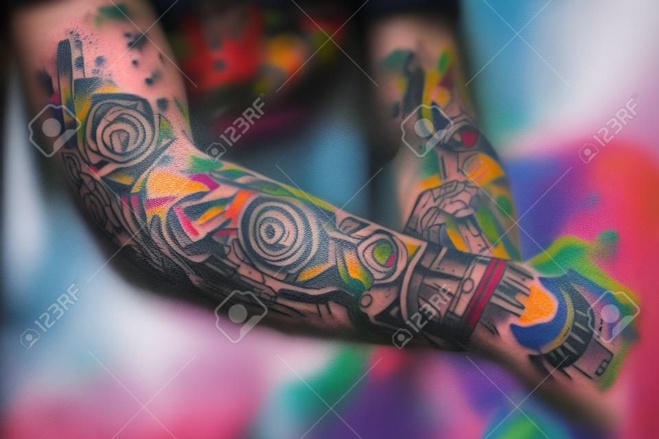 Stunning Photography Themed Tattoo with F-Stops