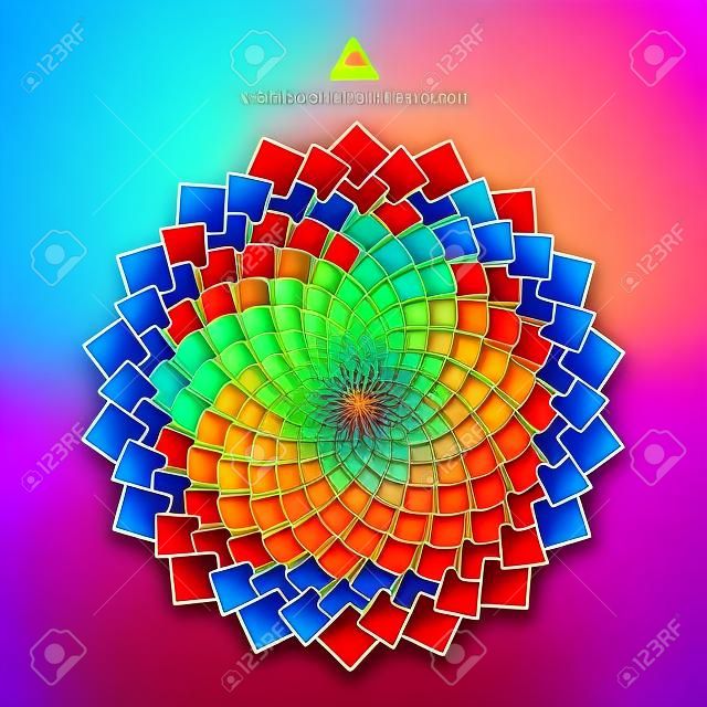Colorful abstract background.  