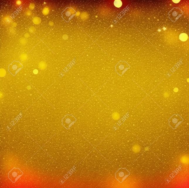 Christmas gold background. Golden holiday glowing background