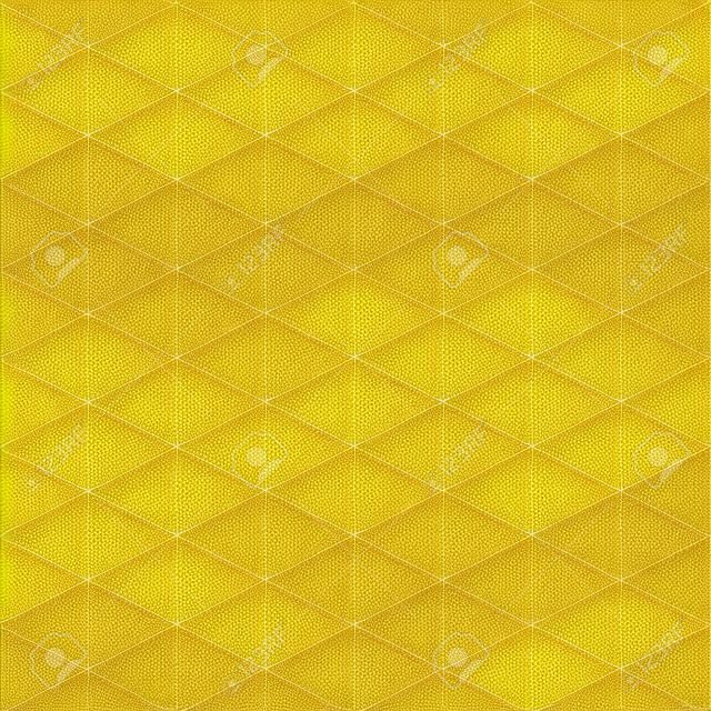 黄色网格马赛克背景创意设计模板