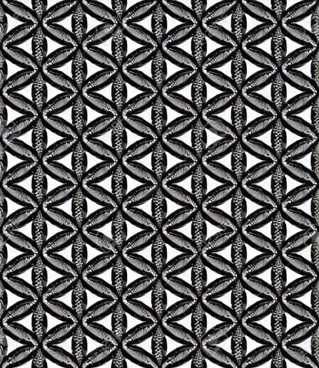 Vector modern seamless sacred geometry pattern flower of life, black and white abstract geometric background, subtle pillow print, monochrome retro texture, hipster fashion design