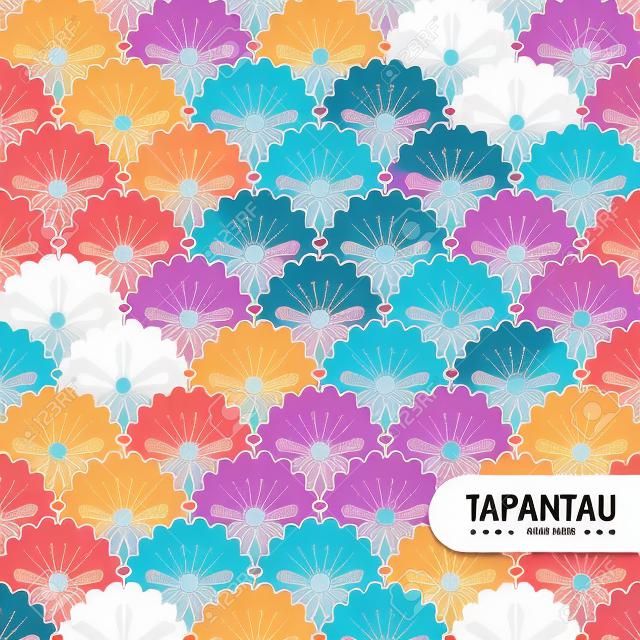 Traditional Japanese pattern. This is a simple vector illustration with harmonious blend of retro and modern styles. The color can be changed if needed. Eps10 vector.
