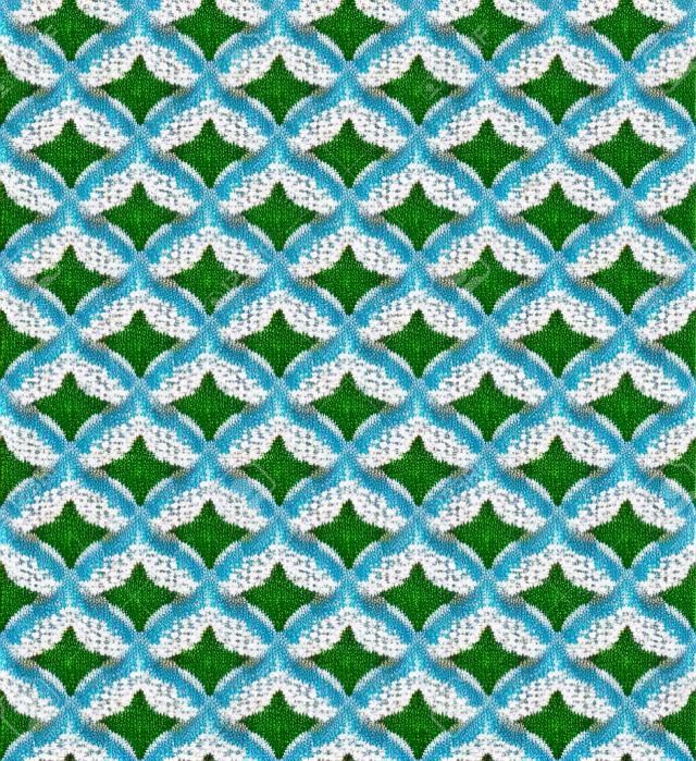 Seamless bargello pattern. Imitation of needlepoint embroidery. Diamond motifs. Swath is included.