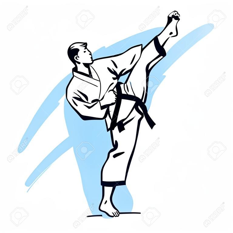 patada de karate