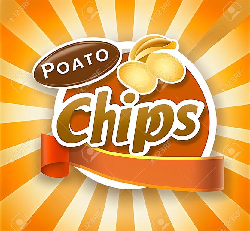 Наклейка для картофельных чипсов