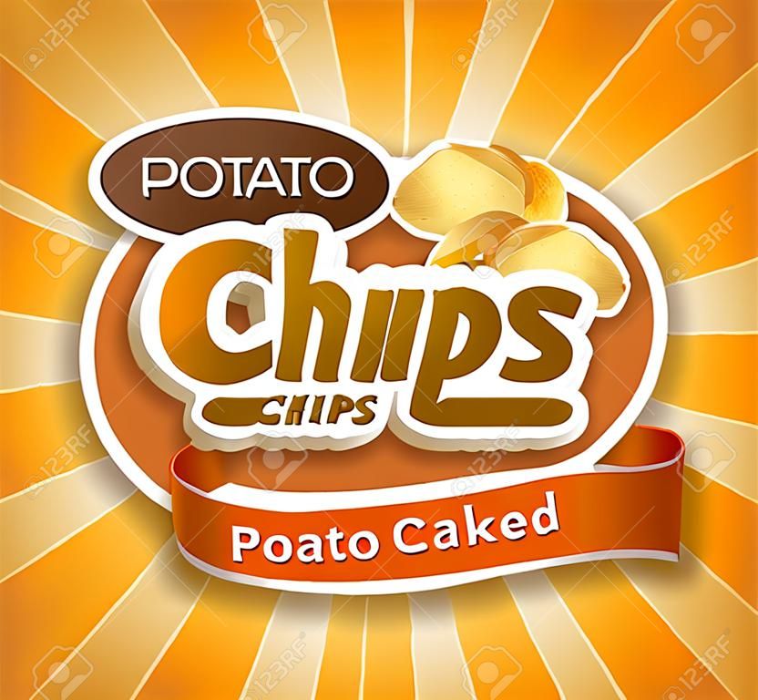 Potato chips label.