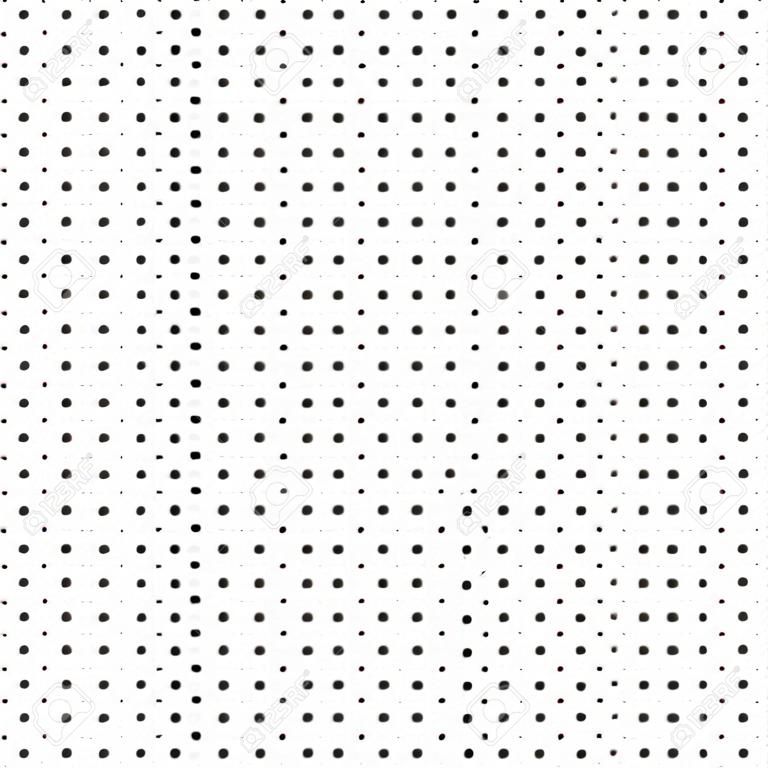 Grid with dots. Paper seamless pattern. Isometric floor plan for basic shapes dot paper texture. Vector dotted monochrome white background template