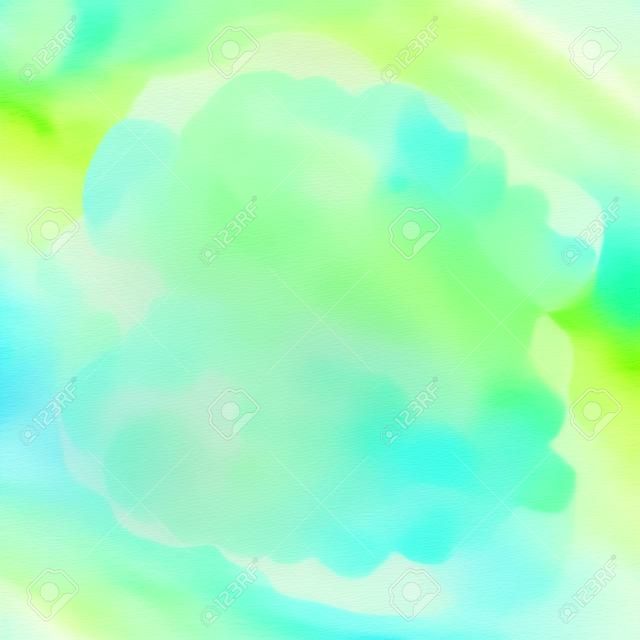 Soft green watercolor background. Abstract background for you design