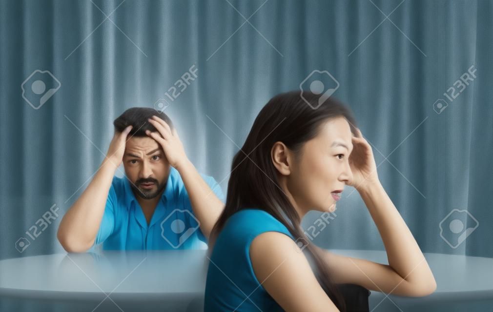 Una disputa entre el marido y la mujer