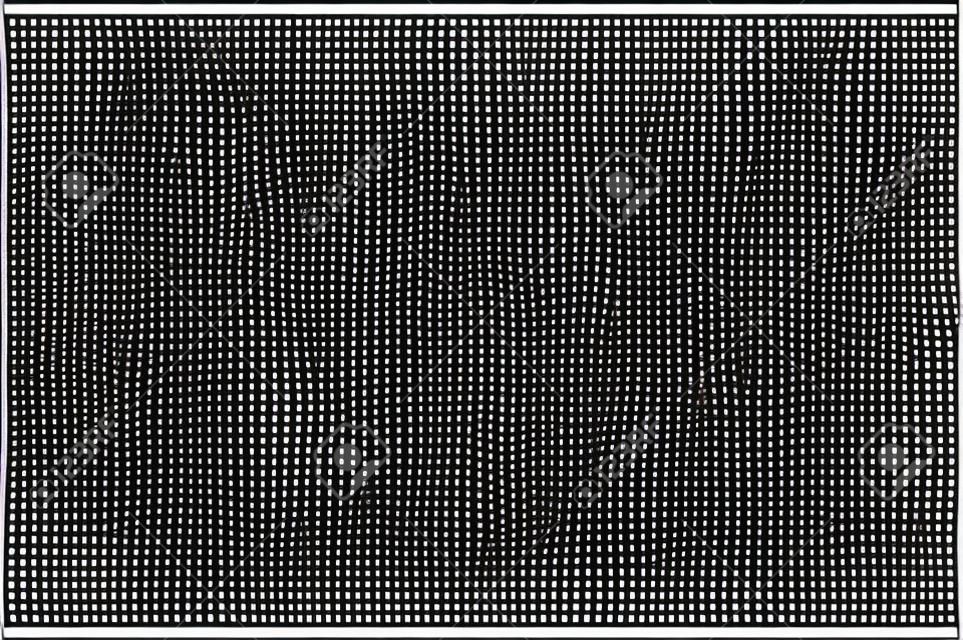 Fundo de vetor de meio-tom pontilhado preto e branco. Padrão de meio-tom regular. Ponto preto na sobreposição transparente. Ilustração pontilhada monocromática. gradiente de meio-tom diagonal. Textura pontilhada de arte pop